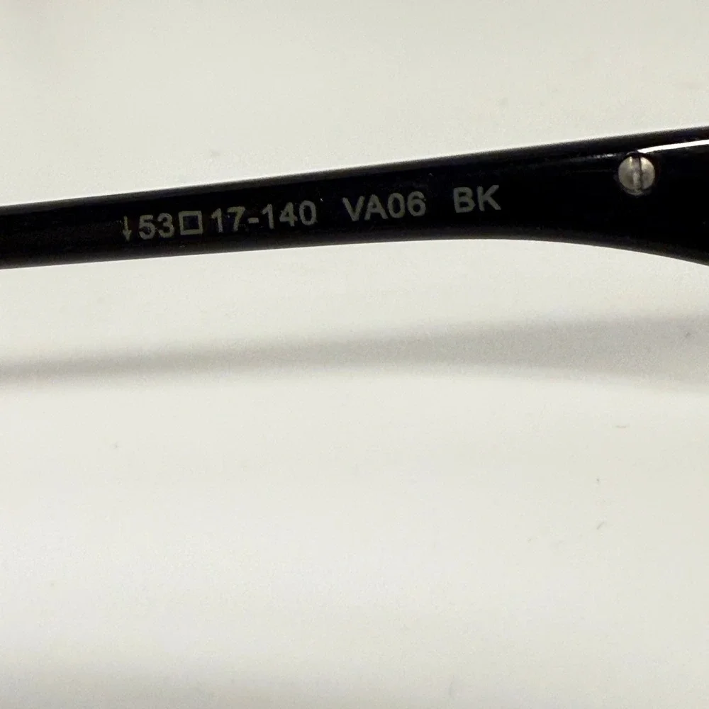 Vera Wang VA06 BK Black Cat Eye Eyeglasses Frames 53-17-140‎ Womens Eyewear